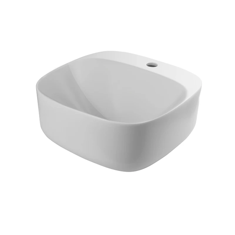 ARQUITECT_Lavabo 42 cm apoyo sin rebosadero Blanco