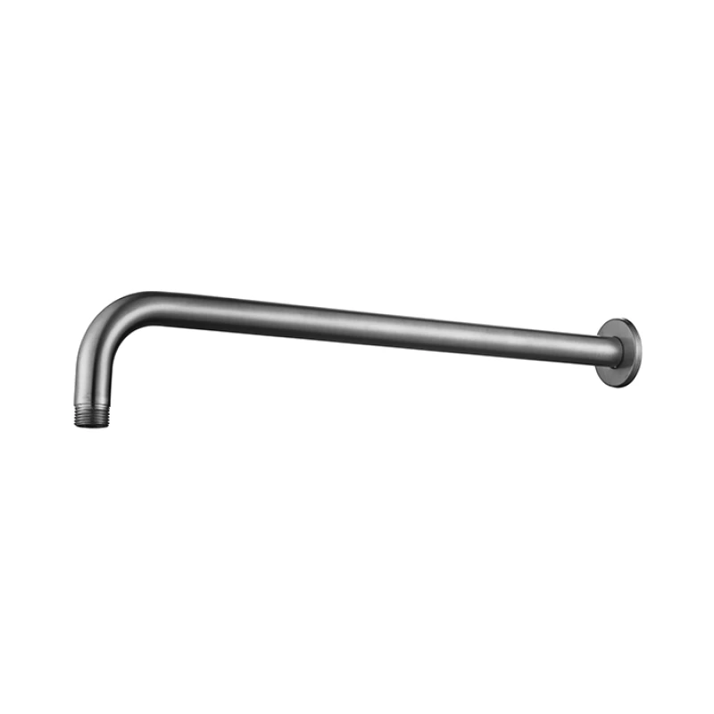 Brazo rociador de 40 cm. a pared Inox Cepillado