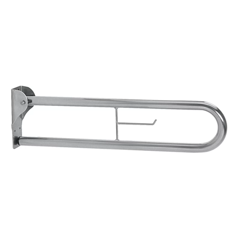 EASY_ Barra abatible vertical 68 cm con portapapel inox Espejo 