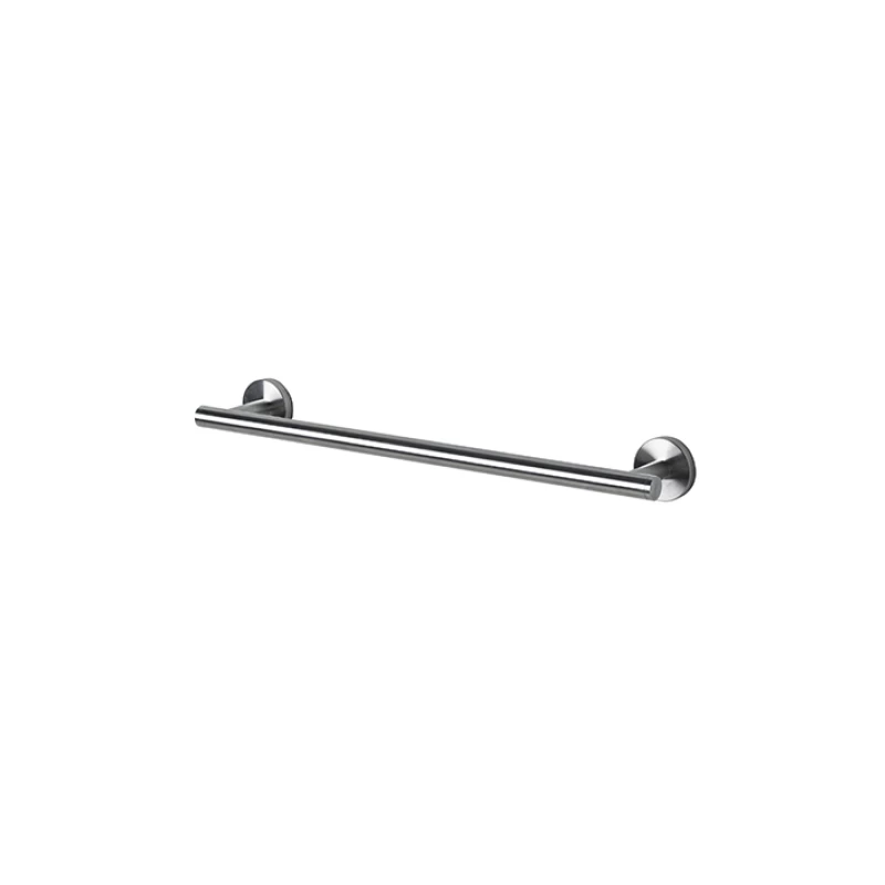 ROUND INOX_Toallero barra 45 cm Acero Cepillado